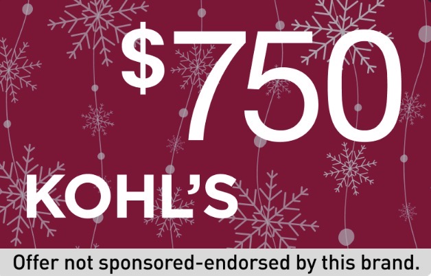 $750 Kohl's gift card